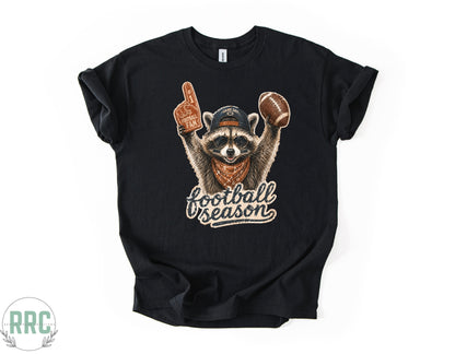 Football Season Raccoon *GILDEN*