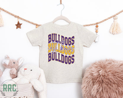 Infant/Toddler EK Bulldogs Wavy