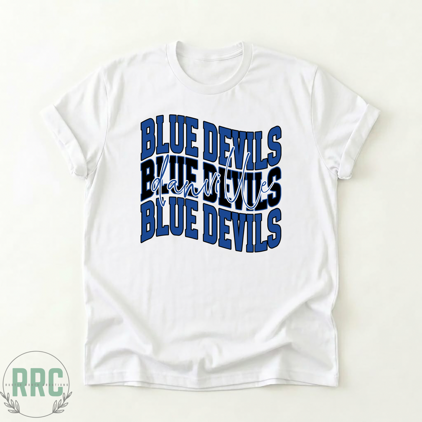 Youth Danville Blue Devils Wavy