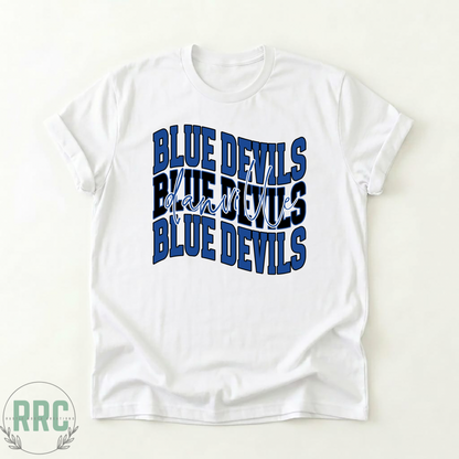 Youth Danville Blue Devils Wavy