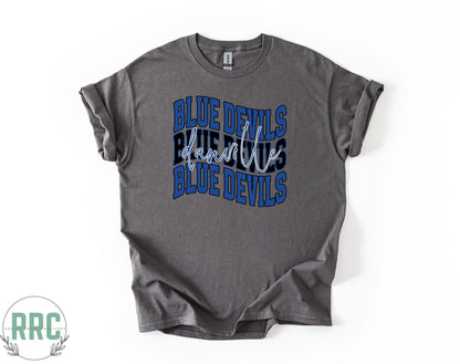 Danville Blue Devils Wavy *GILDEN*