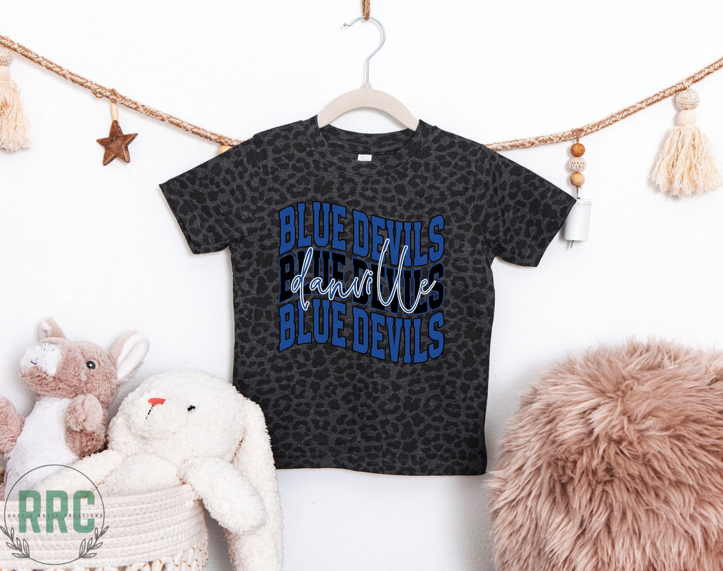 Infant/Toddler Danville Blue Devils Wavy