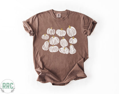 Fine Line Pumpkins *COMFORT COLORS*