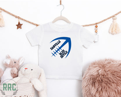Infant/Toddler Danville Blue Devils Football