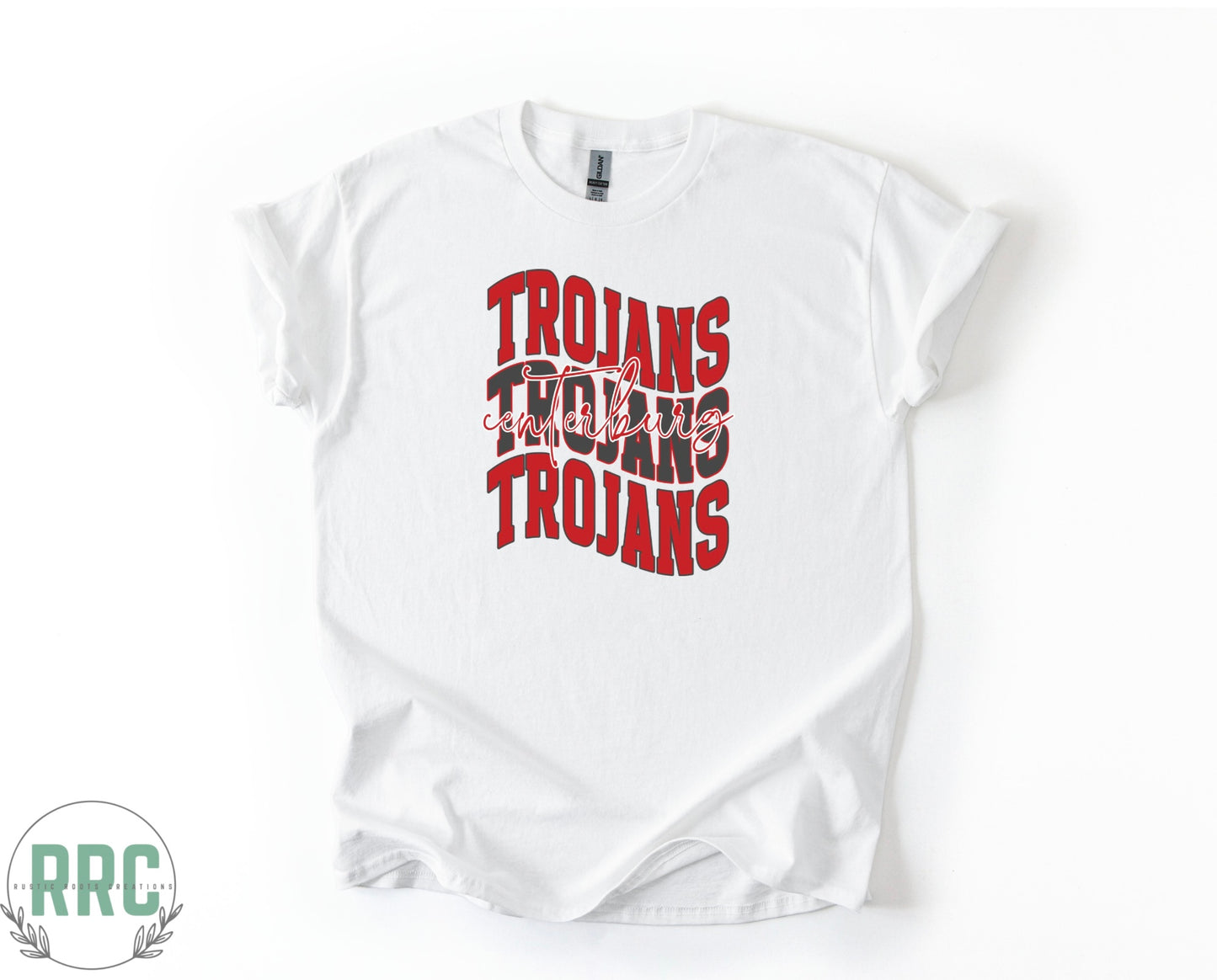 Centerburg Trojans Wavy *GILDEN*