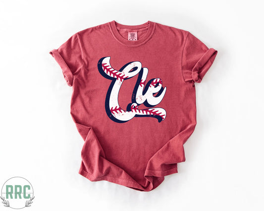 CLE Baseball *COMFORT COLORS*