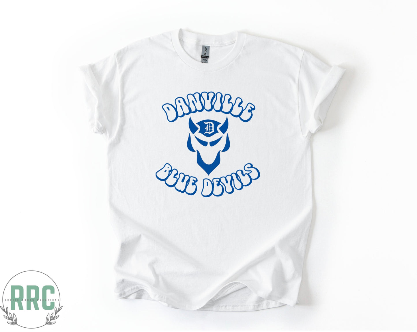 Danville Blue Devils Groovy *GILDEN*