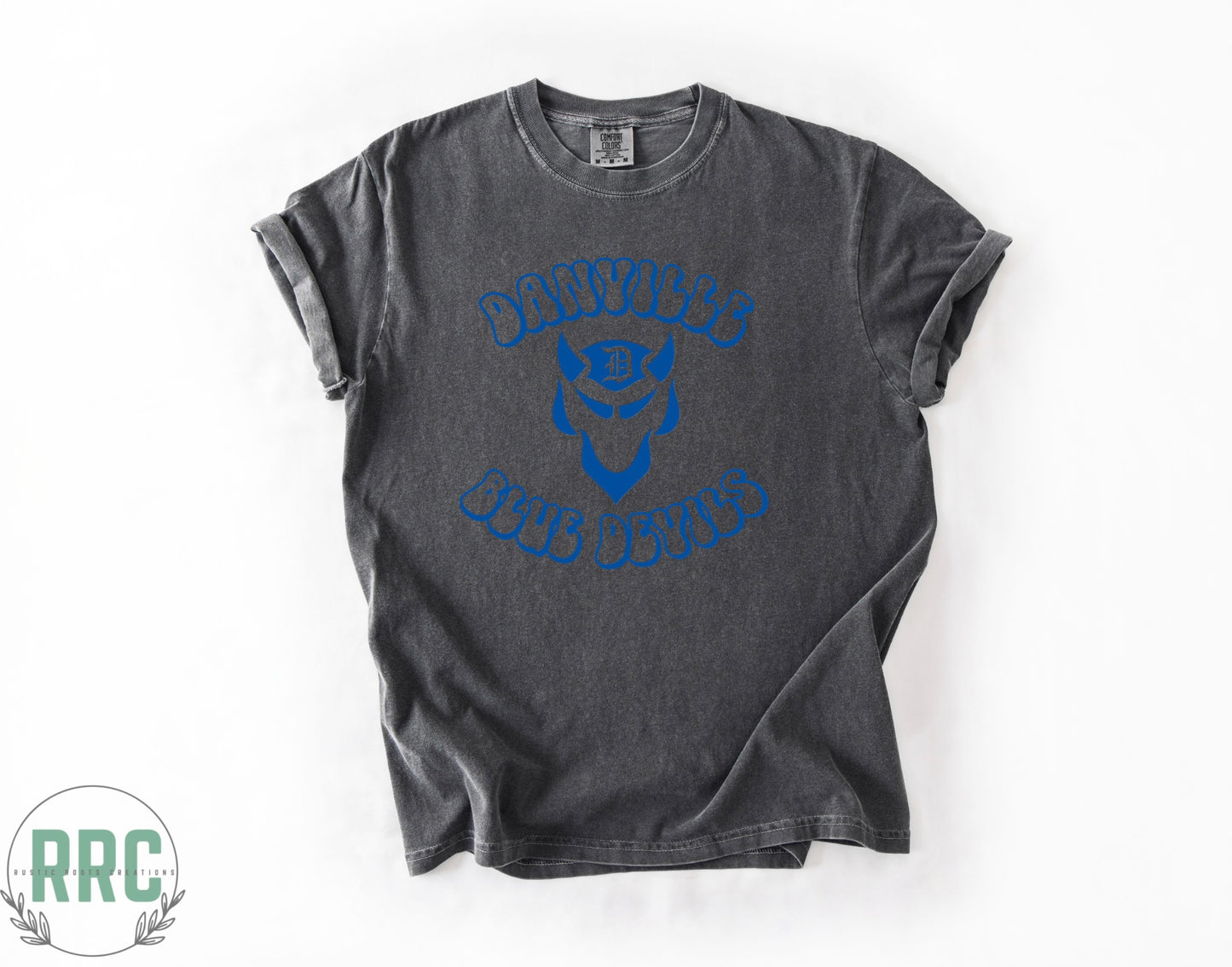 Danville Blue Devils Groovy *COMFORT COLORS*