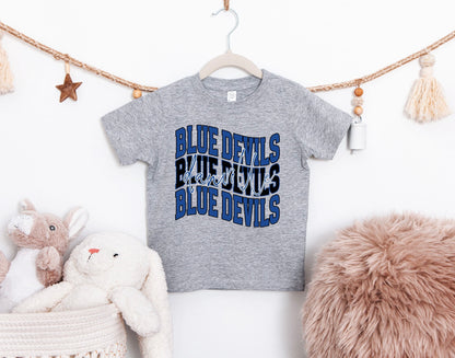Infant/Toddler Danville Blue Devils Wavy
