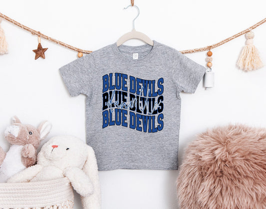 Infant/Toddler Danville Blue Devils Wavy