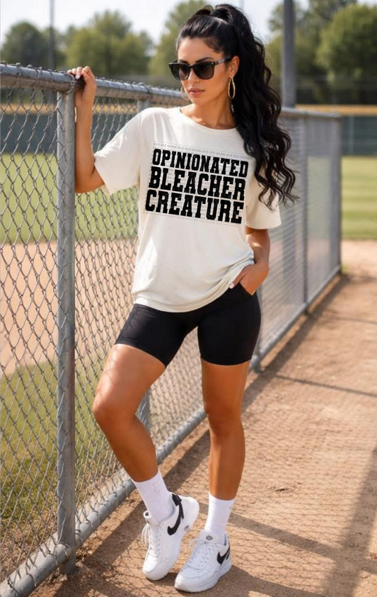 Opinionated Bleacher Creature Tee *GILDEN*