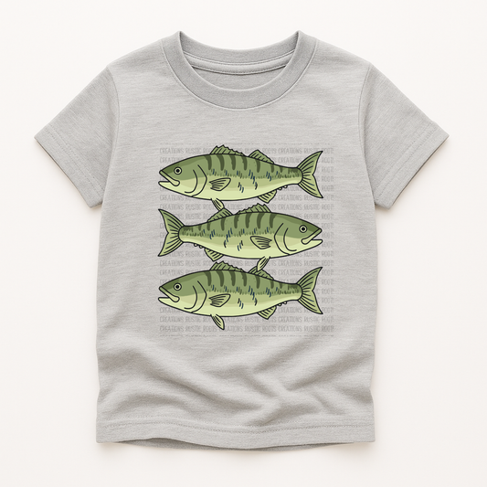 Boy's Bass Collage Tee