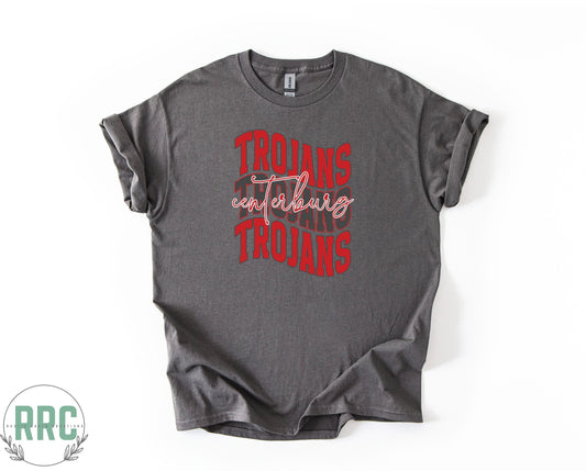 Centerburg Trojans Wavy *GILDEN*