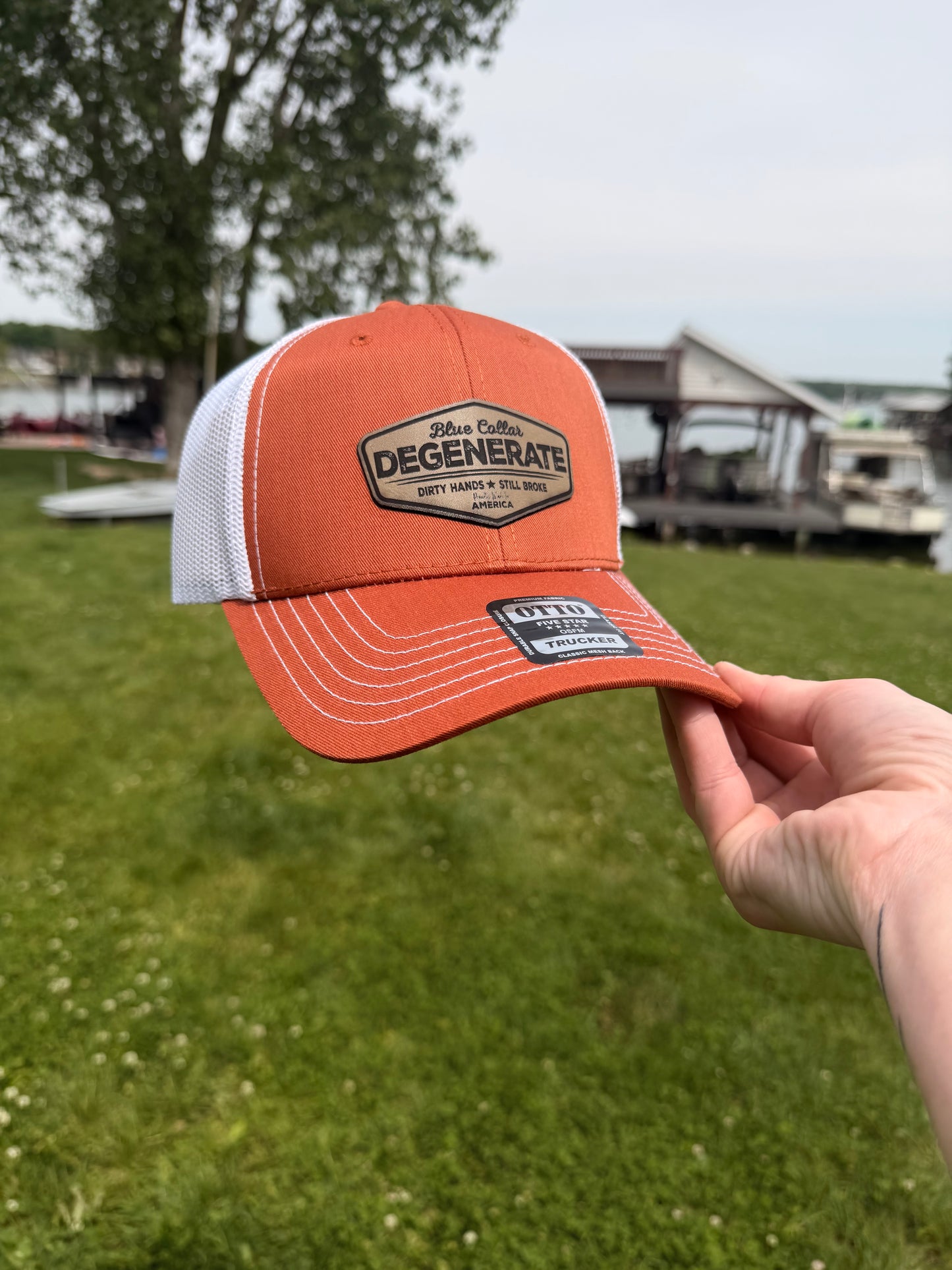 Blue Collar Degenerate Mesh Back Hat