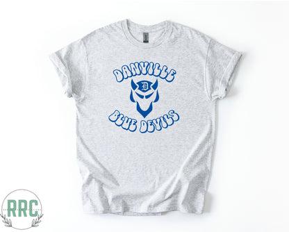 Danville Blue Devils Groovy *GILDEN*