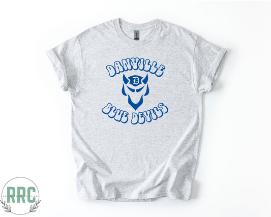 Danville Blue Devils Groovy *GILDEN*