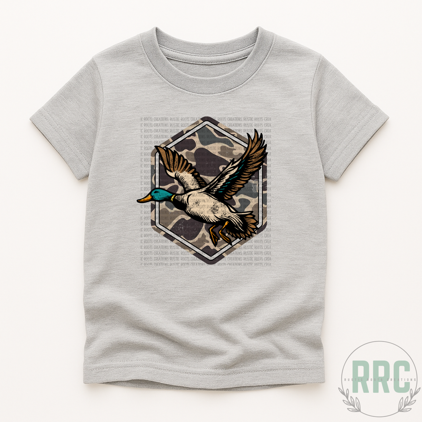 Boys Camo Mallard Tee