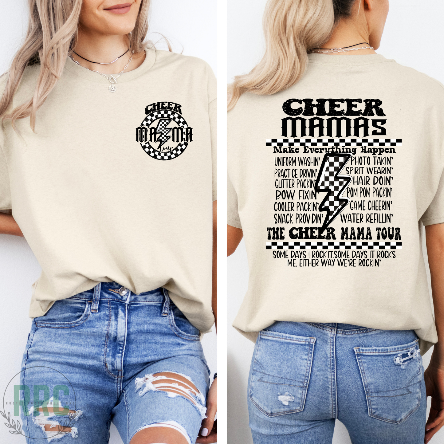 Cheer Mama Tour Tee *GILDEN*