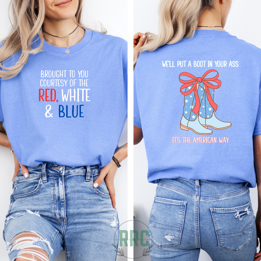 Courtesy of the Red, White & Blue Boot GILDEN *RRC EXCLUSIVE*