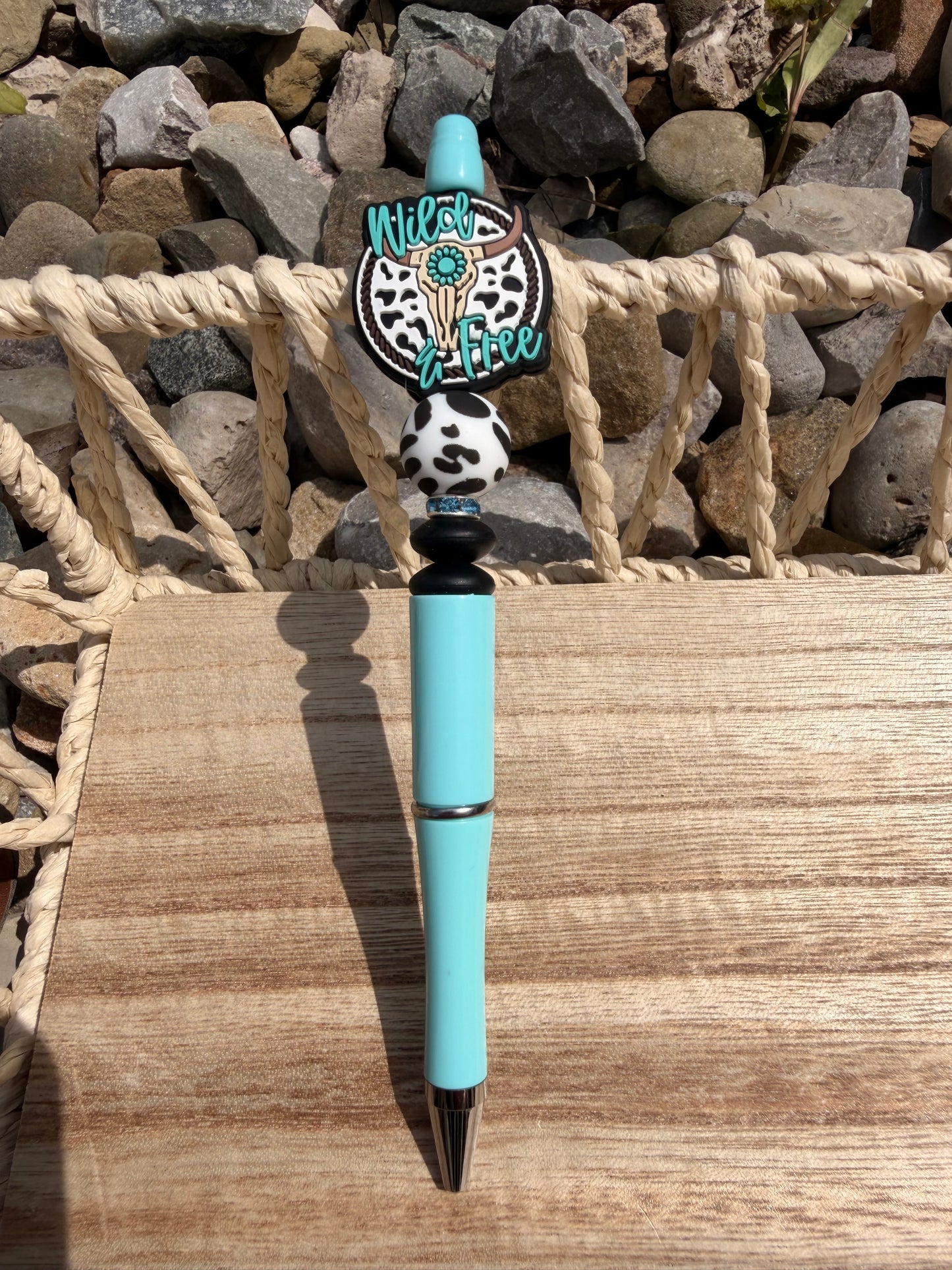 Western Themed Beaded Pens
