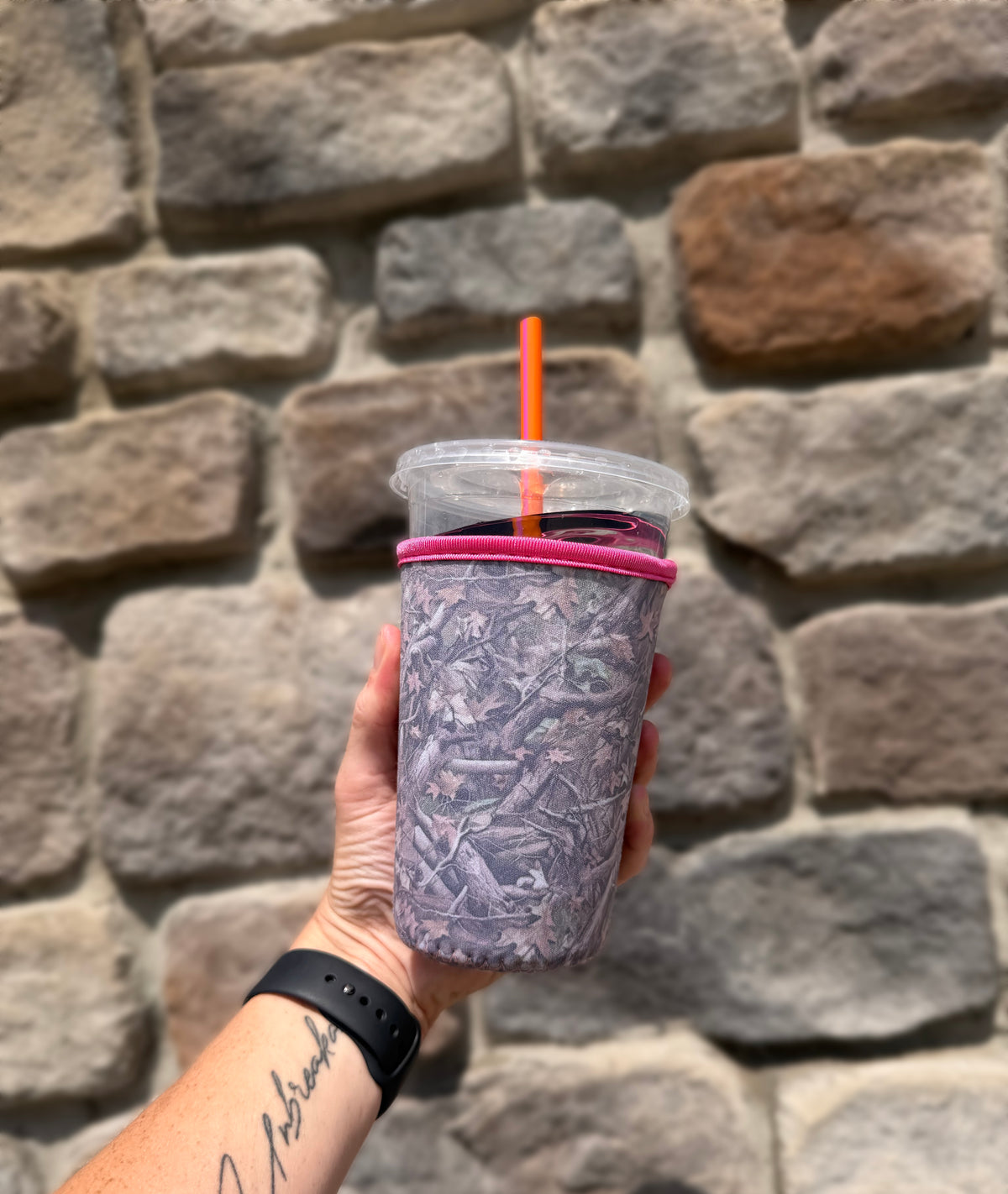 Light Camo Drink Sleeve