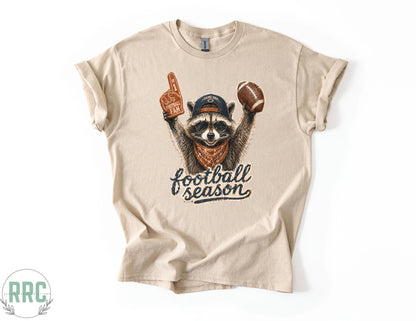 Football Season Raccoon *GILDEN*