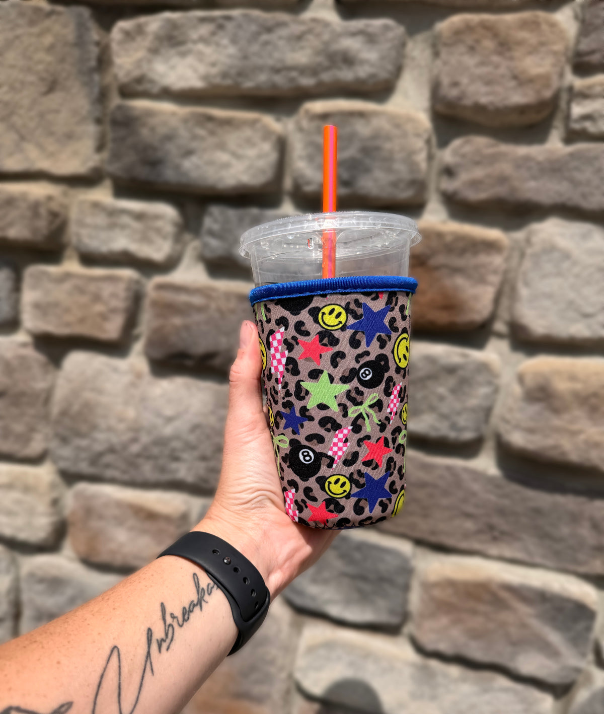 Trendy Leopard Drink Sleeve