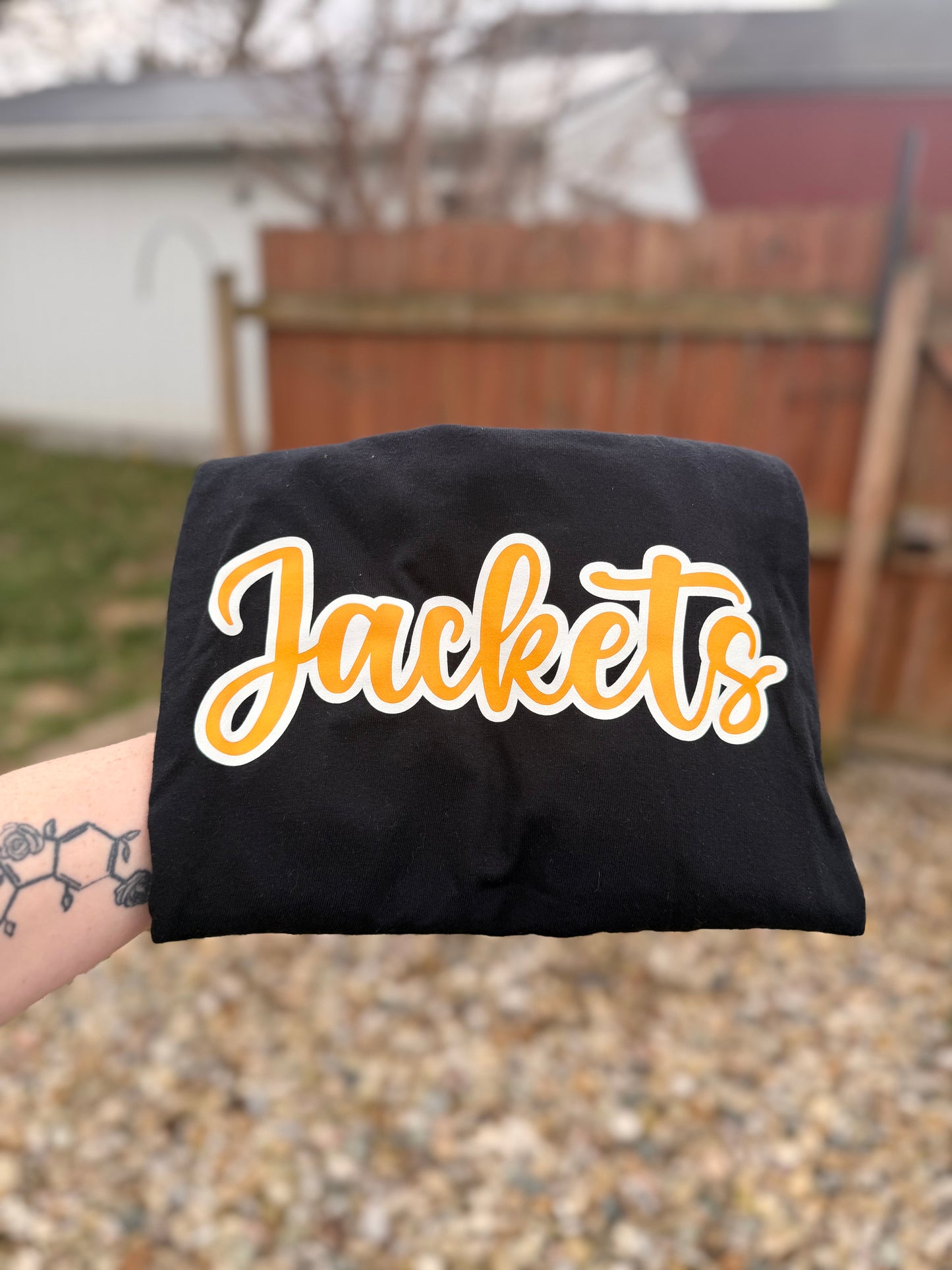 Jackets Orange Font Tee *GILDEN*
