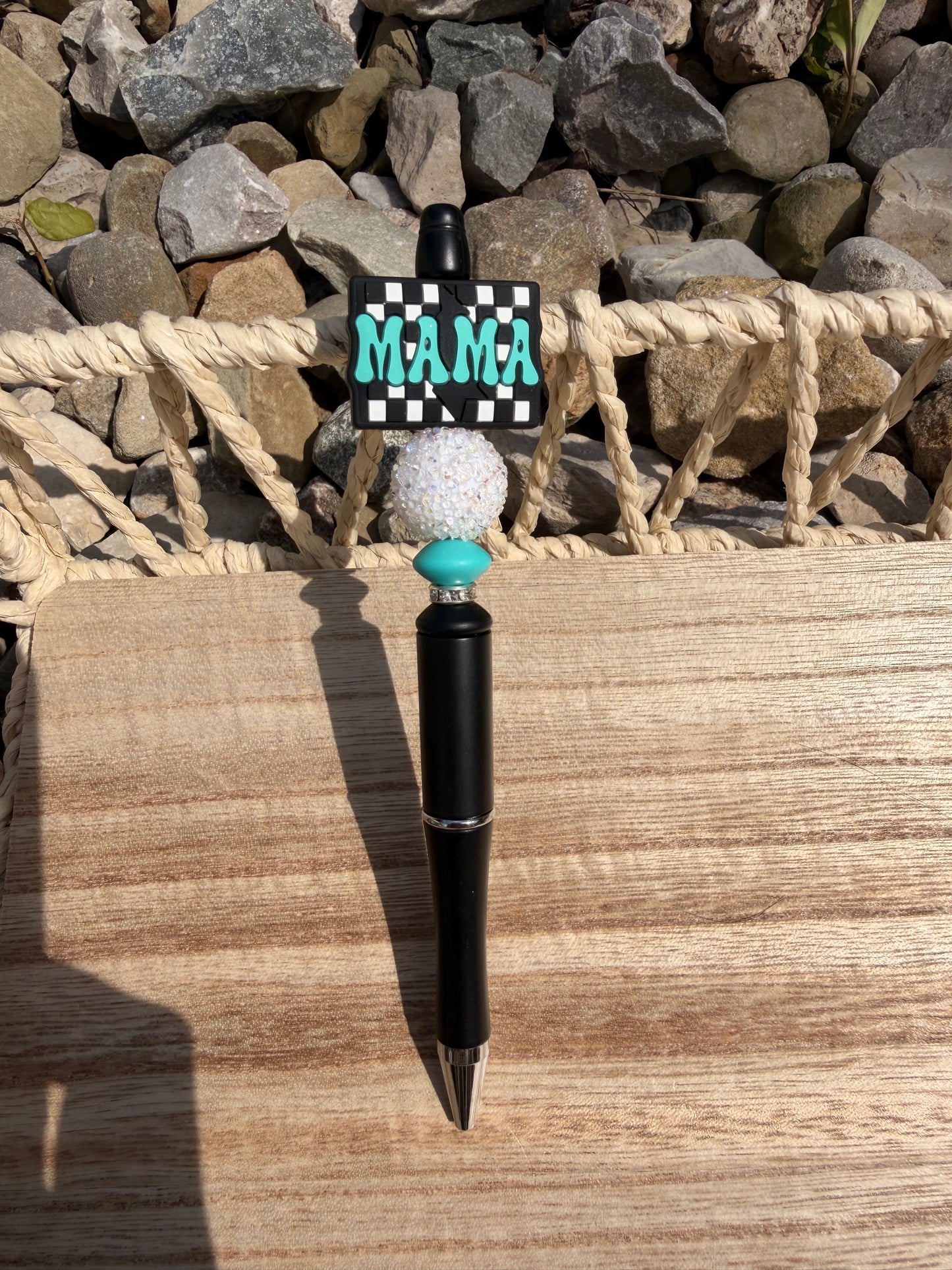Mama Themed Beaded Pens