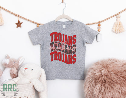 Infant/Toddler Centerburg Trojans Wavy
