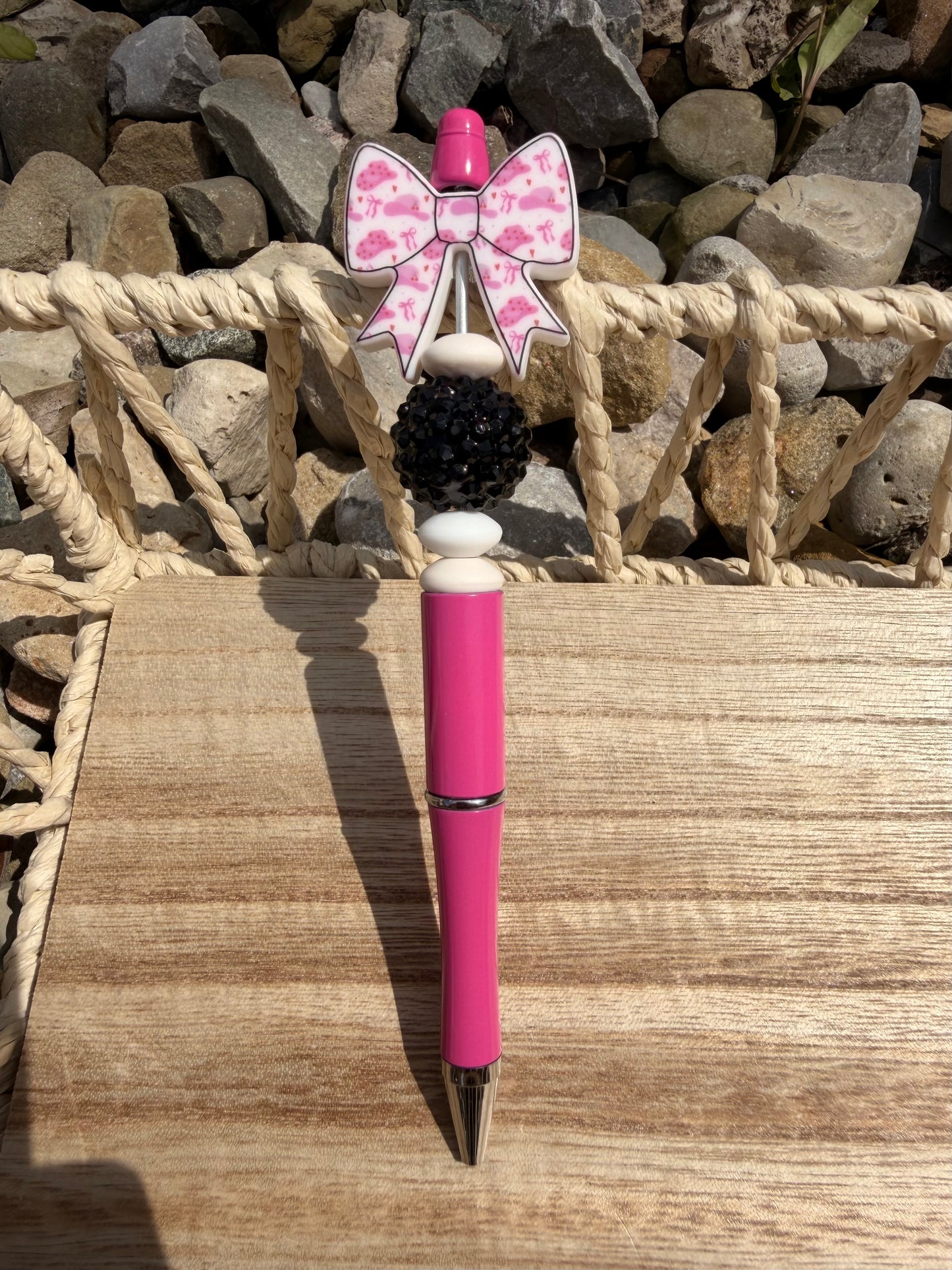 Girly Themed Beaded Pens