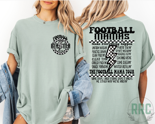 Football Mama Tour Tee *COMFORT COLORS*