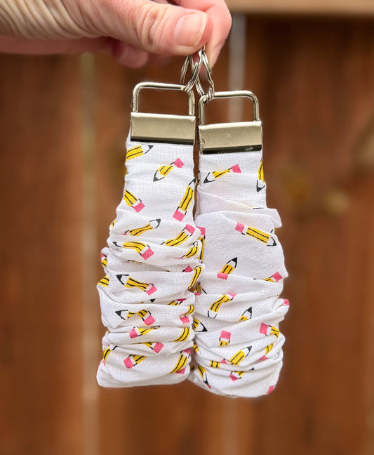 Pencils Scrunchie Wristlet
