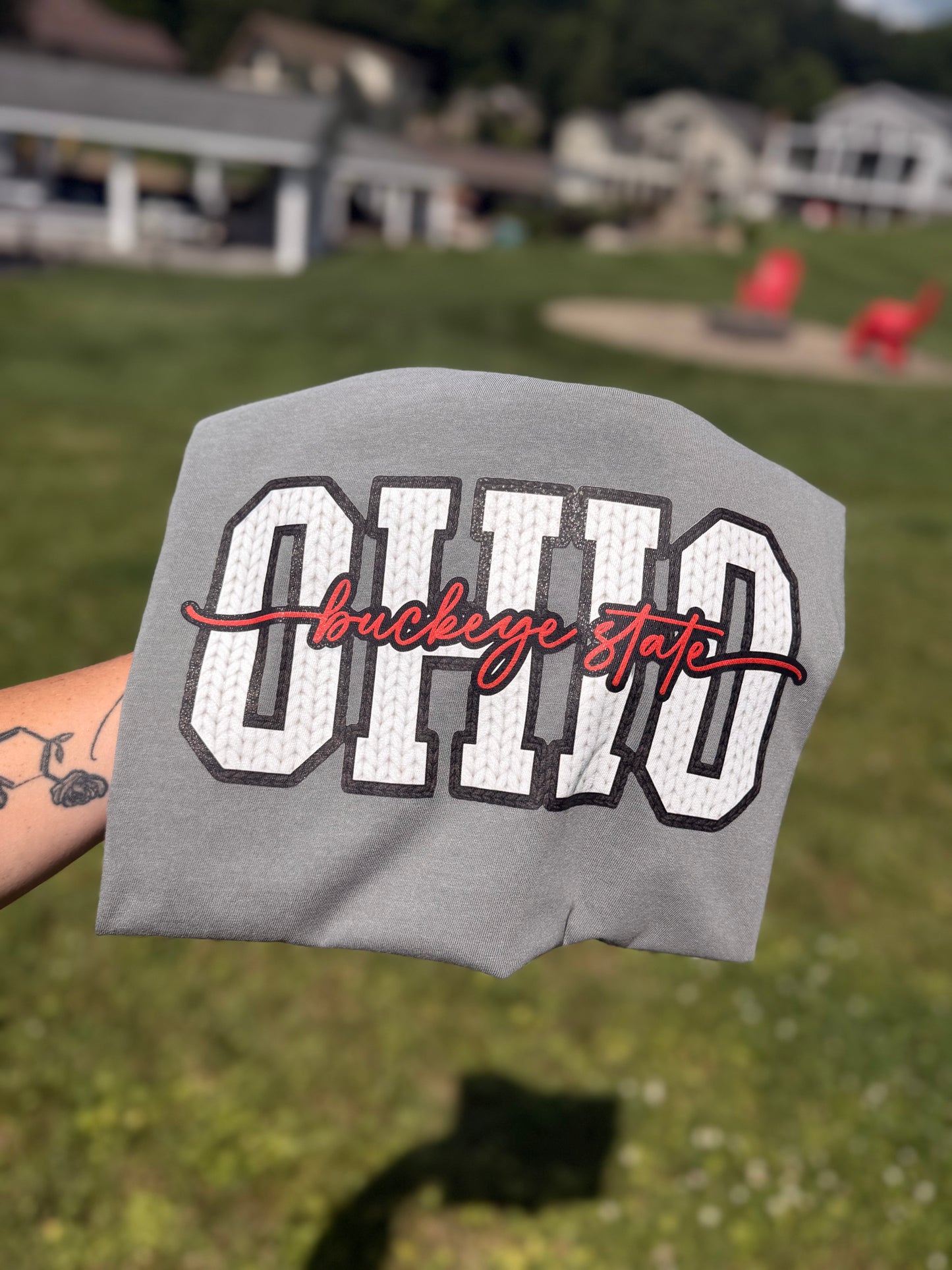 OHIO Faux Yarn *COMFORT COLORS*