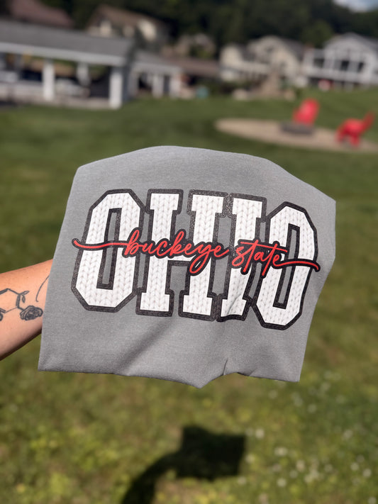 OHIO Faux Yarn *COMFORT COLORS*