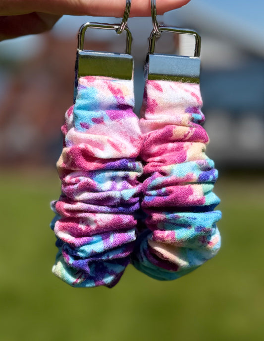 Tie Dye Scrunchie Wristlet