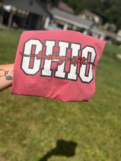 OHIO Faux Yarn *COMFORT COLORS*