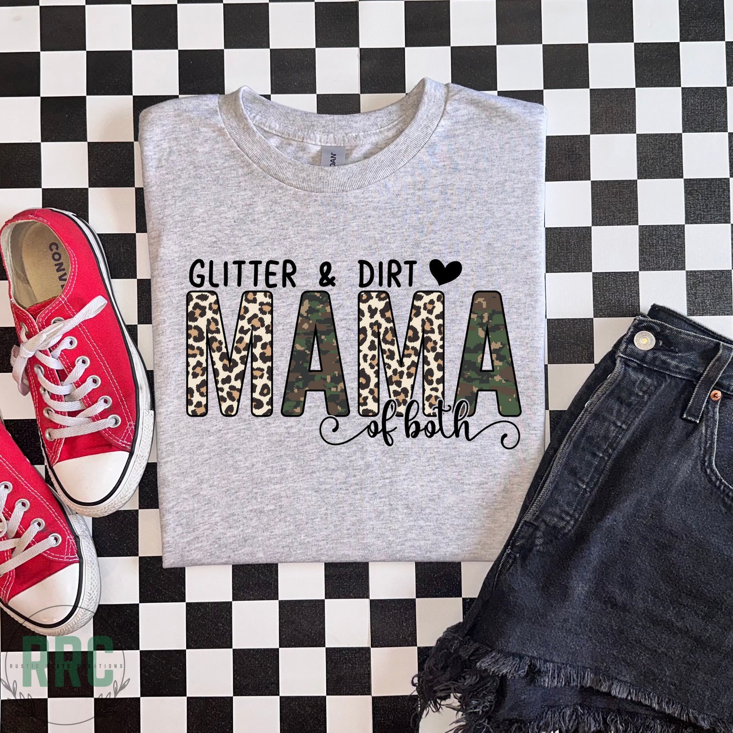 Glitter & Dirt Mama of Both *GILDEN*