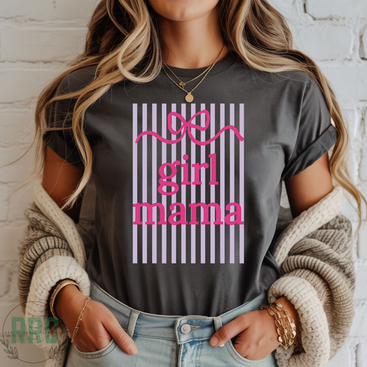 Girl Mama Stripes Tee *GILDEN*