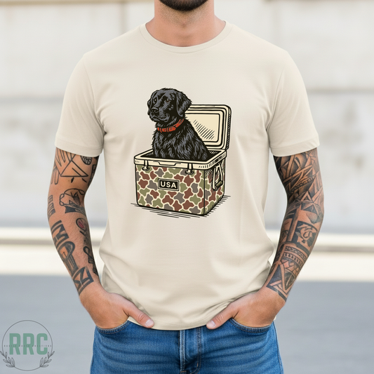 Black Lab Camo Cooler *GILDEN*