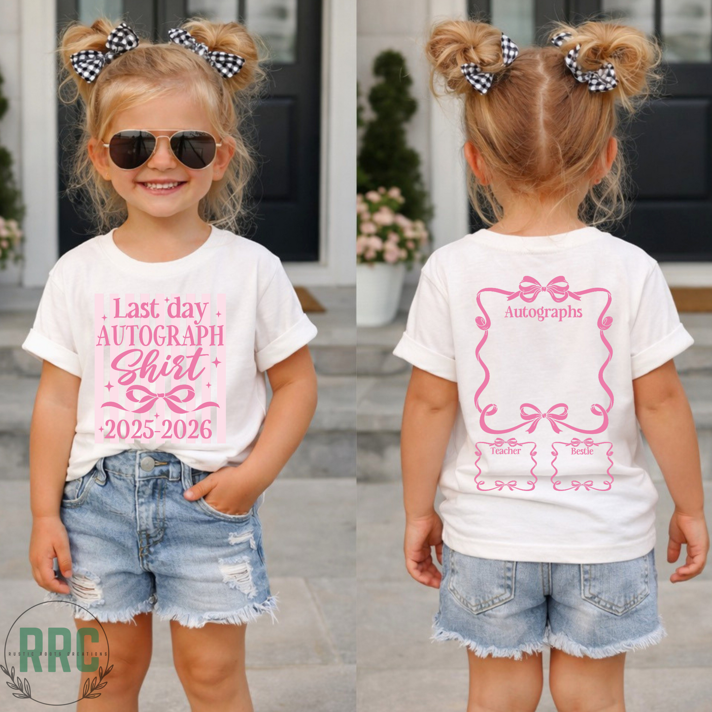 Last Day of School Bows *GILDEN*