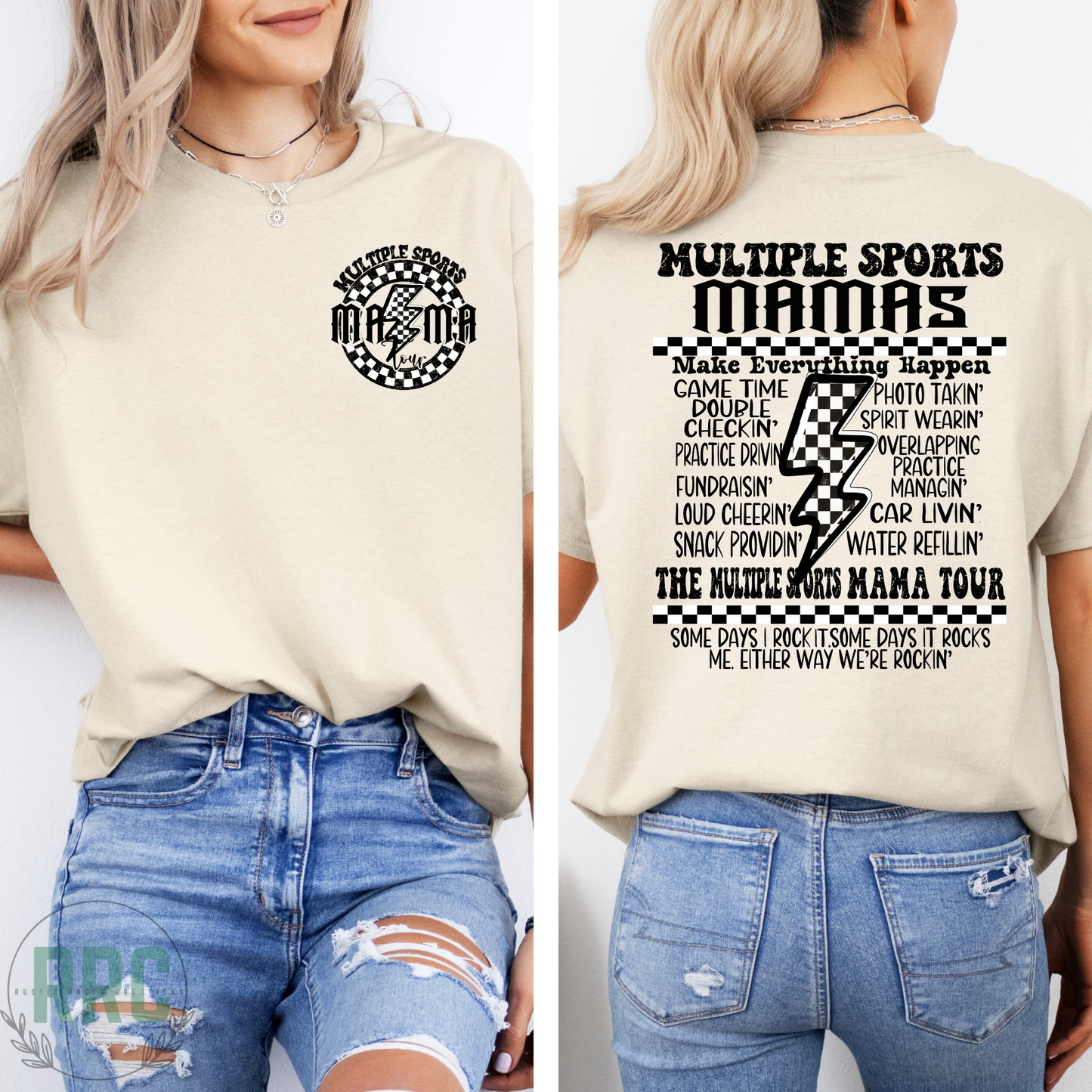 Multiple Sports Mama Tour Tee *GILDEN*
