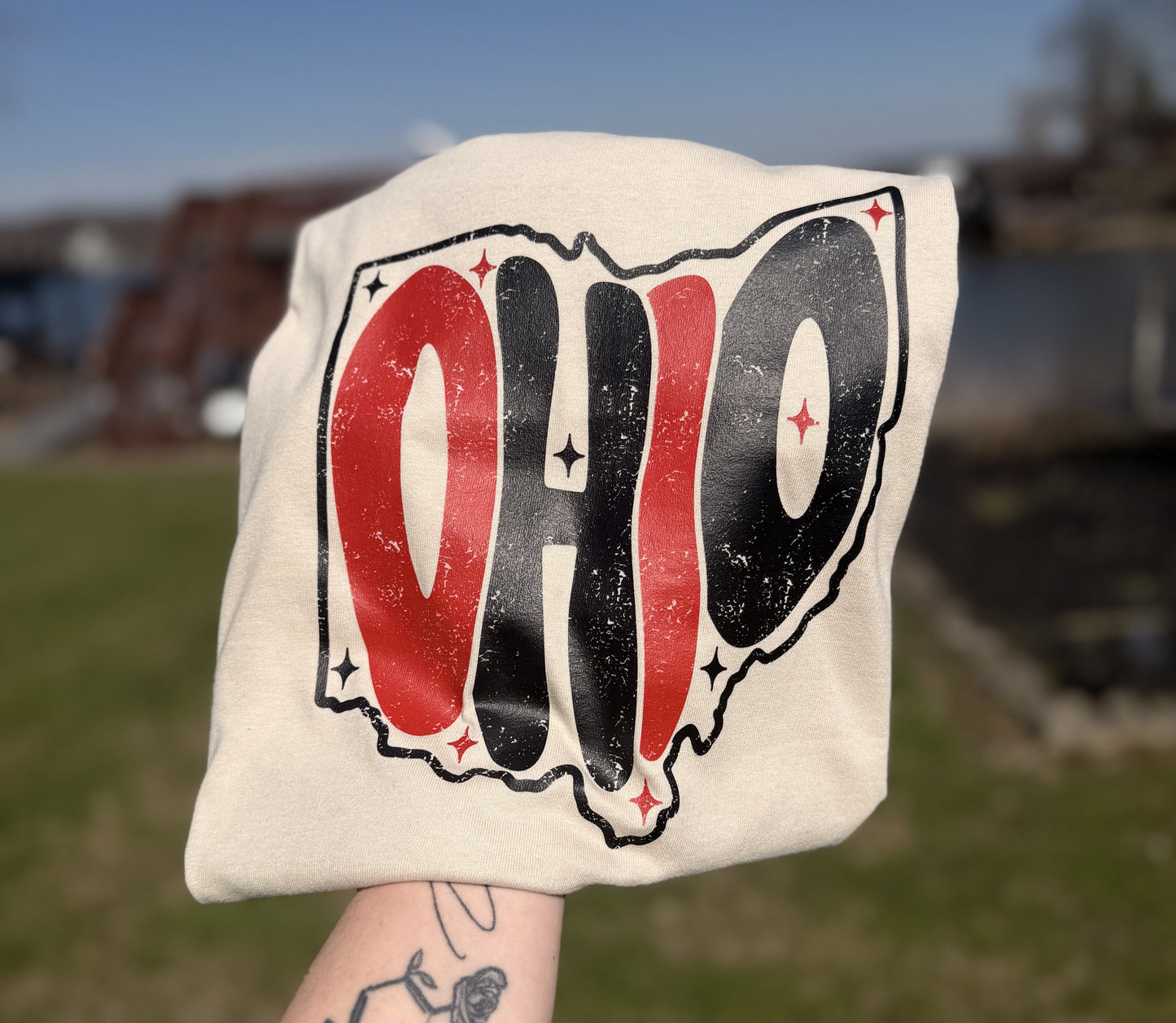Retro OHIO State Tee *GILDEN*