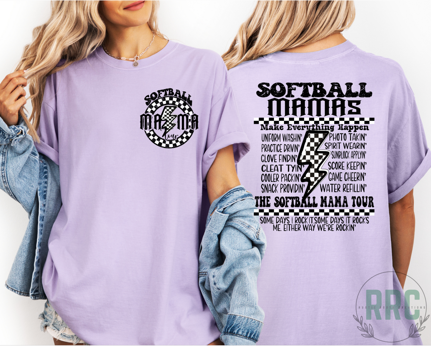 Softball Mama Tour Tee *COMFORT COLORS*