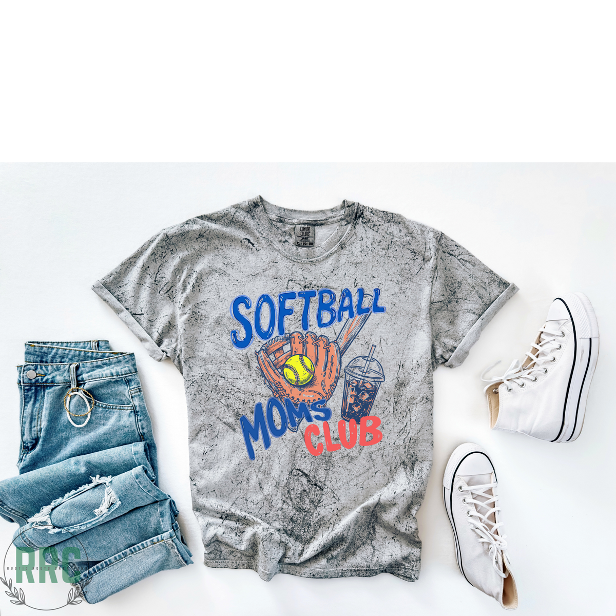 Softball Moms Club *COMFORT COLORS*