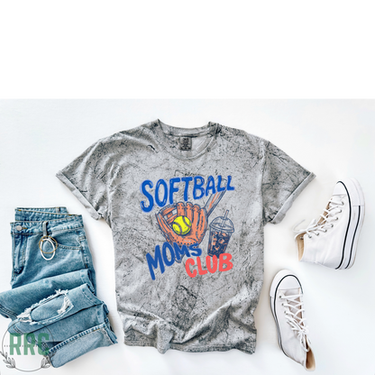 Softball Moms Club *COMFORT COLORS*