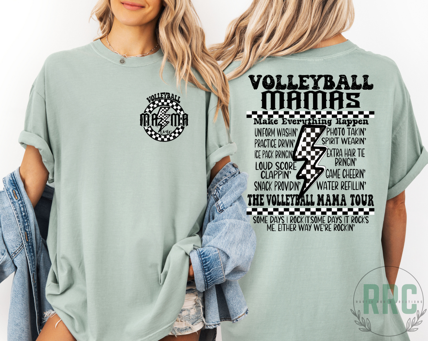 Volleyball Mama Tour Tee *COMFORT COLORS*