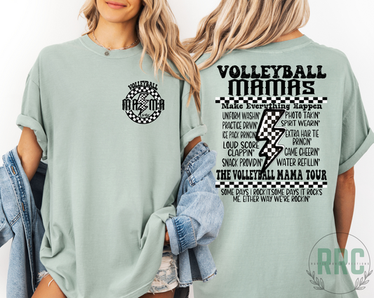 Volleyball Mama Tour Tee *COMFORT COLORS*