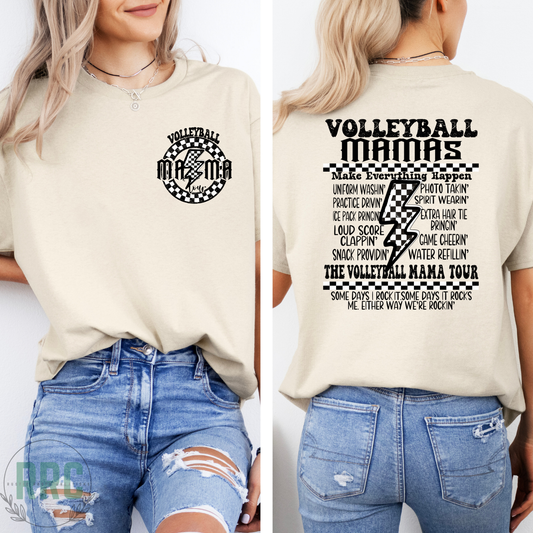 Volleyball Sports Mama Tour Tee *GILDEN*