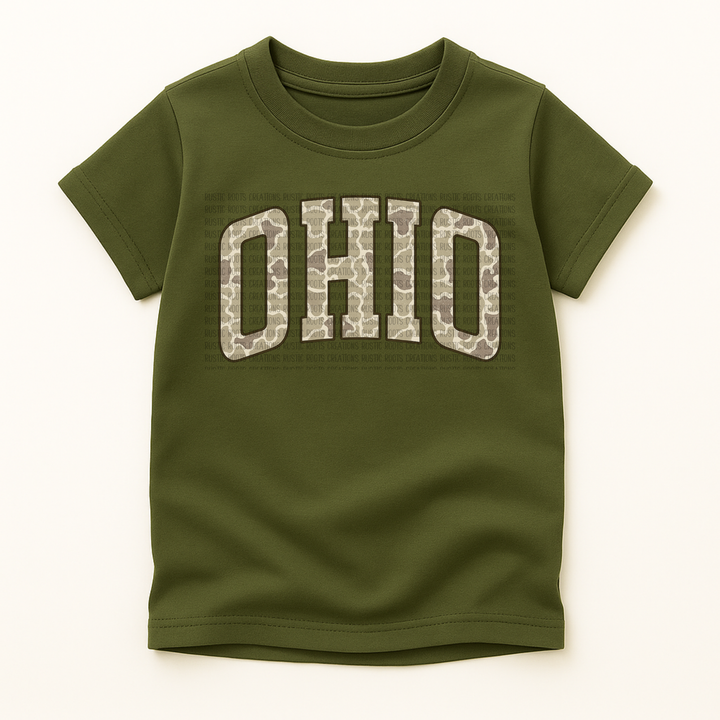 Youth OHIO Camo Tee